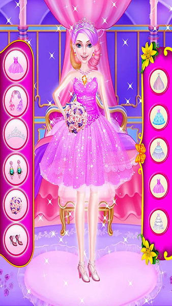 芭比公主装扮游戏,释放童真创意