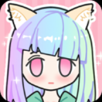 粉彩女孩换装游戏下载