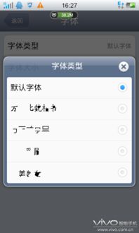 安卓系统字体如何查看